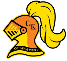 Ottawa West Golden Knights Minor Hockey Association logo